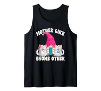 Funny Cat Mom Saying Mothers Day GNOME For Best Cat Grandma Camiseta sin Mangas