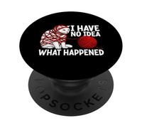 Funny Cat, no Tengo ni Idea de lo Que pasó, Yarn Cat Lover PopSockets PopGrip Adhesivo