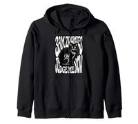 Funny Cat Owner 3AM Zoomies Judge Me Now Retro Sudadera con Capucha
