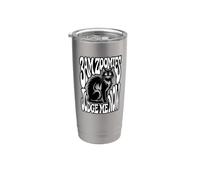 Funny Cat Owner 3AM Zoomies Judge Me Now Retro Vaso térmico de acero inoxidable de doble pared
