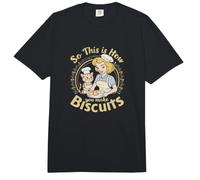 Funny Cat Pastry Baker Así Así Es como Hacer Galletas Gato Comfort Colors Adult Heavyweight T-Shirt