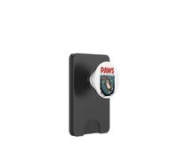 Funny Cat Paws Parody Design - Cute Kitten & Fish Cartoon PopSockets PopWallet para MagSafe