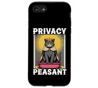 Funny Cat Privacy - Caja de Arena para Gatos Campesinos Carcasa para iPhone SE (2020) / 7/8