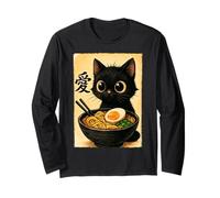 Funny Cat Ramen Graphic Japanese Kawaii Manga Anime Manga Larga