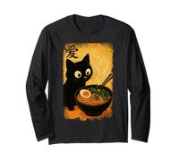 Funny Cat Ramen Graphic Japanese Kawaii Manga Anime Manga Larga
