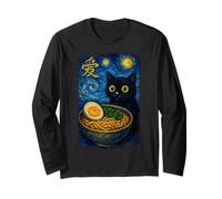 Funny Cat Ramen Graphic Japanese Kawaii Manga Anime Manga Larga