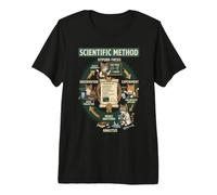 Funny Cat Scientific Method Physics Teacher Science Camiseta Premium