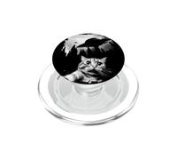 Funny Cat Selfie con ovnis PopSockets PopGrip para MagSafe