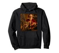 Funny Cat Selfie with Santa Claus Christmas 67 Six Seven Sudadera con Capucha