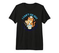 Funny Cat Sourdough Starter Alimentación Panadero Cita sarcástica Camiseta Premium
