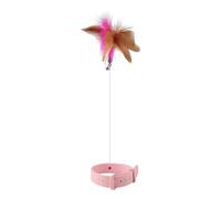 Funny Cat Stick - Juguete retráctil, collar interactivo para mascotas | Lightweight Cat Entertainment, Fun Exercise Toy, Easy Grip Play Accessory For Kittens, Cats, Indoor Play, Exercise, Active