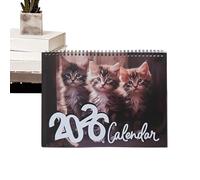 Funny Cat Themed - Cat Wall Calendar 12 Month Wall Calendar | Cats Calendars 2026 | 2026 Calendars UK | 8x11inch Desk Organizer Table Decor For Bedroom Living Room Kitchen Office School