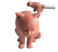 Funny Cat Toothpaste Dispenser - Bathroom Toy | Hilarious Cat Vomit Toothpaste Squeezer | Bathroom Prank Gadget for College Students, Homeowners, Kids & Guests | Fun Gift for Dorm, Toilet, or