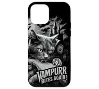 Funny Cat Vampurr Bites Again Halloween Vintage Graphic Carcasa para iPhone 12 Mini