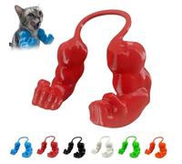 Funny Cat with Muscular Arms,Creative Cat Muscle Arm,Human Arm For Cats,Realistic Human Arms for Cats, Kitten Interactive Toy Creative Decoration Props Birthdays Play-C