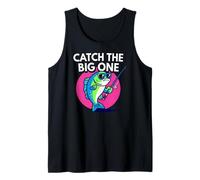 Funny Catch The Big One Fishing Fish Camiseta sin Mangas