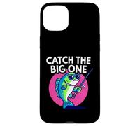 Funny Catch The Big One Fishing Fish Carcasa para iPhone 15 Plus
