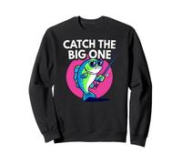 Funny Catch The Big One Fishing Fish Sudadera