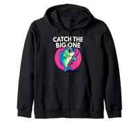 Funny Catch The Big One Fishing Fish Sudadera con Capucha