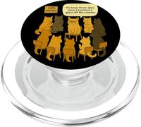 Funny Cats Anonymous Han pasado tres días Humor PopSockets PopGrip para MagSafe