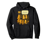 Funny Cats Anonymous Han pasado tres días Humor Sudadera con Capucha