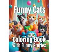Funny Cats Coloring Book