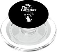 Funny Cats El Catfather PopSockets PopGrip para MagSafe