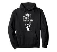 Funny Cats El Catfather Sudadera con Capucha