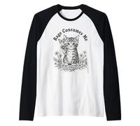 Funny Cats Rage Consumes Me Lindo Adorable Gatito Camiseta Manga Raglan