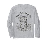 Funny Cats Rage Consumes Me Lindo Adorable Gatito Manga Larga