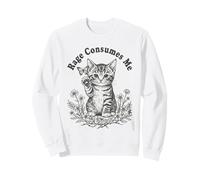 Funny Cats Rage Consumes Me Lindo Adorable Gatito Sudadera