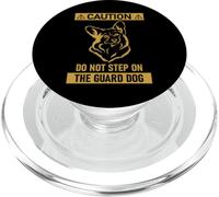 Funny Caution Sign Pembroke Welsh Corgi Dog Lover PopSockets PopGrip para MagSafe