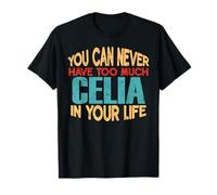 Funny Celia Personalized Tshirt First Name Joke Item Camiseta