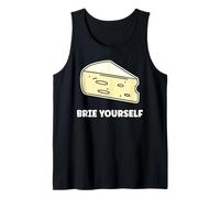 Funny Cheese France Food Quote Simple Yourself Brie Camiseta sin Mangas