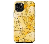 Funny Cheese Pattern for Food Lovers and Cheese Addicts Carcasa para iPhone 11 Pro