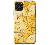 Funny Cheese Pattern for Food Lovers and Cheese Addicts Carcasa para iPhone 11 Pro MAX