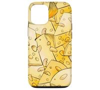 Funny Cheese Pattern for Food Lovers and Cheese Addicts Carcasa para iPhone 12/12 Pro