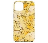 Funny Cheese Pattern for Food Lovers and Cheese Addicts Carcasa para iPhone 13