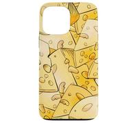 Funny Cheese Pattern for Food Lovers and Cheese Addicts Carcasa para iPhone 13 Pro MAX