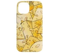 Funny Cheese Pattern for Food Lovers and Cheese Addicts Carcasa para iPhone 14