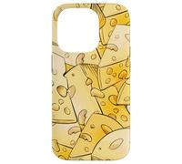 Funny Cheese Pattern for Food Lovers and Cheese Addicts Carcasa para iPhone 14 Pro
