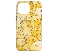 Funny Cheese Pattern for Food Lovers and Cheese Addicts Carcasa para iPhone 16 Pro MAX