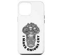 Funny Chef I Make Onions Cry Tribal Cook Head Totem Cooking Carcasa para iPhone 12 Pro MAX