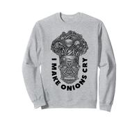 Funny Chef I Make Onions Cry Tribal Cook Head Totem Cooking Sudadera