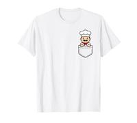 Funny Chef Pocket Pal Cute Chef Cocina Culinaria Camiseta