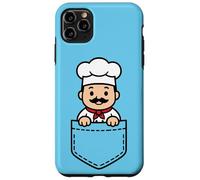 Funny Chef Pocket Pal Cute Chef Cocina Culinaria Carcasa para iPhone 11 Pro Max