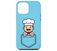 Funny Chef Pocket Pal Cute Chef Cocina Culinaria Carcasa para iPhone 12 Pro Max