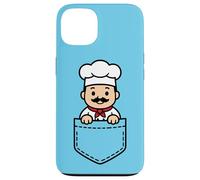 Funny Chef Pocket Pal Cute Chef Cocina Culinaria Carcasa para iPhone 13