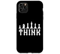 Funny Chess Pieces Chess Lover & Player Gifts Think Carcasa para iPhone 11 Pro MAX