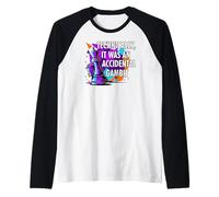 Funny Chess Player Accidental Gambit Blunder Quote Camiseta Manga Raglan